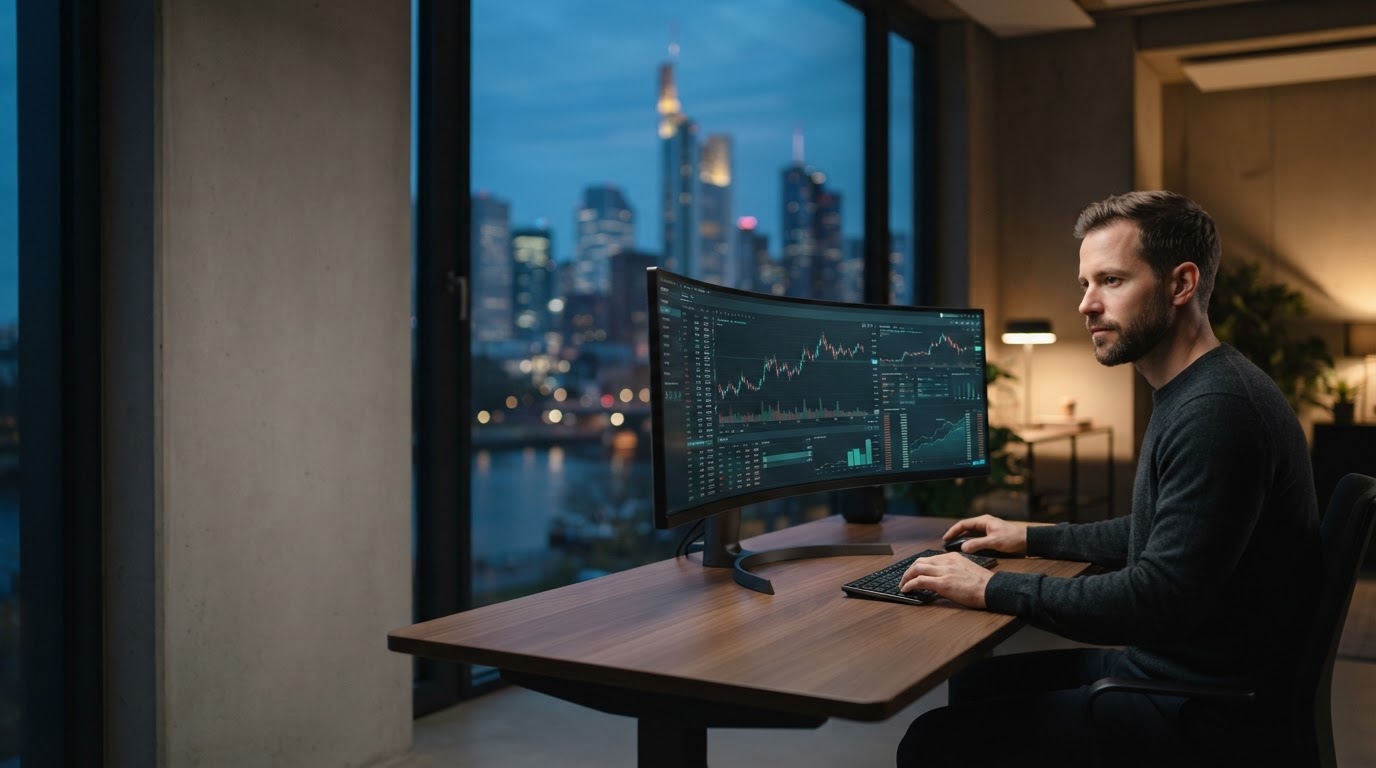Tahiti Crypto Trading data visualization interface showing real-time market signal analysis
